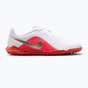 Gyermek focicipők Nike Jr. Tiempo Maestro Club White/Bright Crimson/Blur