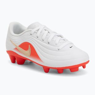 Gyermek focicipők Nike Jr. Tiempo Maestro Club White/Bright Crimson/Blur