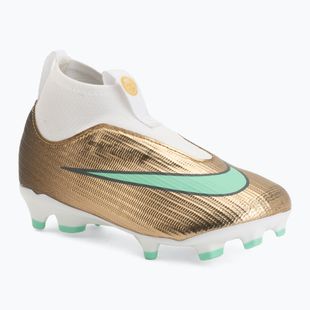 Gyermek focicipők Nike Jr. Mercurial Superfly 11 Academy "Kylian Mbappé" metallic gold/green glow