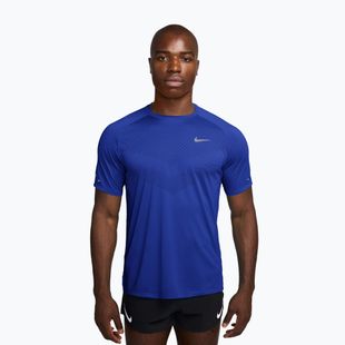 Férfi futó póló Nike Stride hyper royal