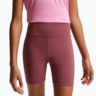 Gyerek rövidnadrág Nike One pink smoke/white