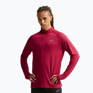 Férfi futópulóver Nike Stride 1/4 Zip Dri-Fit tough red