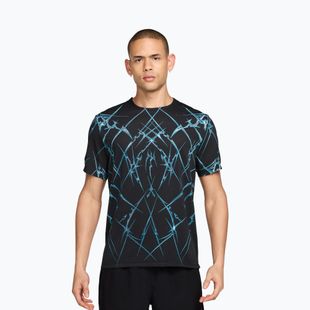 Férfi futó póló Nike AeroSwift black/white