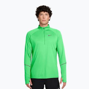 Férfi futópulóver Nike Miler Dri-Fit UV 1/2 Zip illusion green