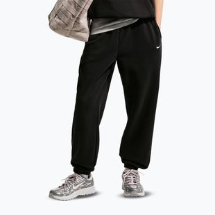Gyerek nadrág Nike Sportswear Studio Fleece black/white