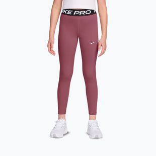 Gyerek leggingsek Nike Pro pink smoke/white