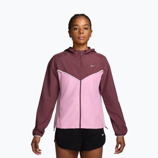 Női futókabát Nike Tempo Windrunner pink smoke/pink rise