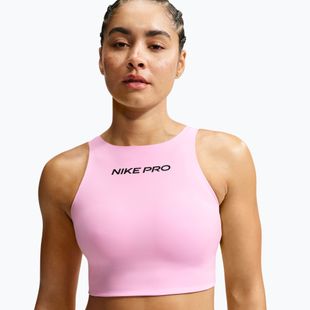 Sportmelltartó Nike Pro Sculpt pink rise/black