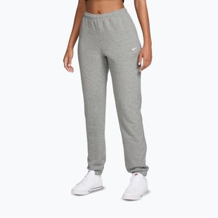 Női nadrág Nike Studio Fleece dark grey heather/Sail