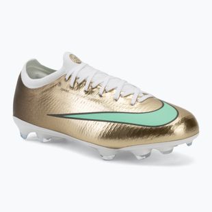 Gyermek focicipők Nike Jr. Vapor 17 Pro "Kylian Mbappé" Metallic Gold/Green Glow