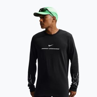 Férfi futó hosszú ujjú póló Nike Dri-Fit black