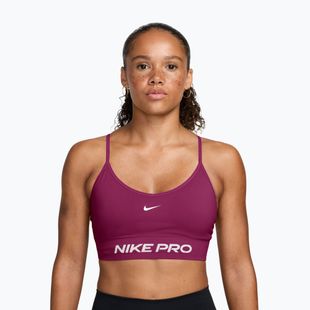 Sportmelltartó Nike Pro Seamless Light Support true berry/white