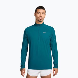 Férfi futópulóver Nike Stride 1/4 Zip Dri-Fit bright spruce