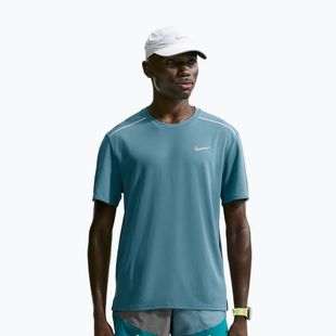 Férfi futó póló Nike Miler Dri-Fit UV smokey blue