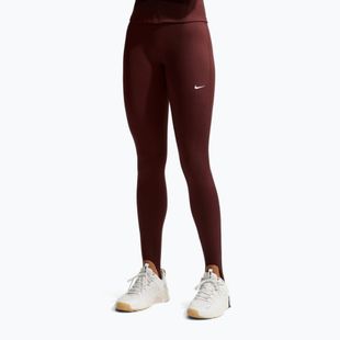 Női edzőleggingsek Nike One mystic dates/white