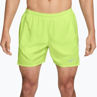 Férfi rövidnadrág Nike Miler Dri-Fit Brief Lined 5" light lemon twist