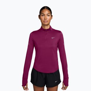 Női futópulóver Nike Swift Dri-FIT UV 1/4-Zip true berry