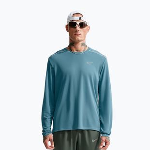 Férfi futó hosszú ujjú póló Nike Miler Dri-Fit UV smokey blue