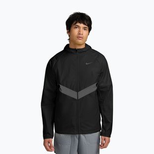 Férfi futókabát Nike Miler Therma-Fit Repel Winterized black/black