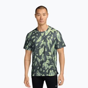 Férfi futó póló Nike Miler Dri-Fit UV camo green