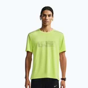 Férfi futó póló Nike Miler light lemon twist