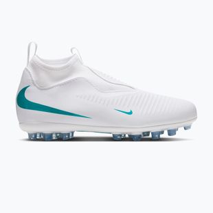 Gyermek focicipők Nike Phantom 6 High Academy AG white/white/dusty cactus