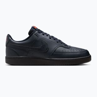 Férfi cipők Nike Court Vision Low Next Nature dark obsidian/picante red/dark obsidian