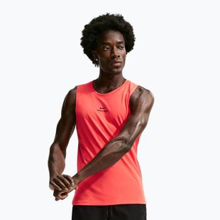 Férfi edző póló Nike Pro Training Dri-Fit laser crimson/black