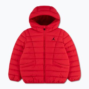 Gyerek kabát Jordan Midweight Puffer W/Pipping university red