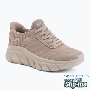 Női cipő SKECHERS Bobs B Flex Hi Linear Force gray