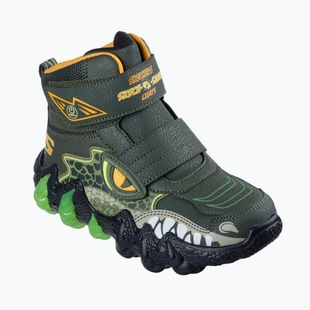 Gyerek hótaposó SKECHERS Skech-O-Saurus Lights 2.0 green