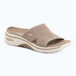 Női papucsok SKECHERS Go Walk Arch Fit 2.0 Dakota brown