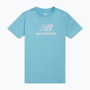 Gyerek póló New Balance Jersey Stacked Logo Tee taffy blue