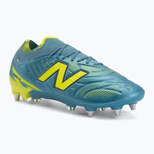 Focicipők New Balance Tekela Elite Low V5 SG metallic blue/alkaline green/team navy