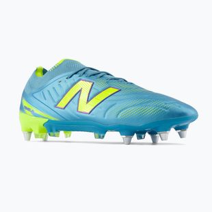 Focicipők New Balance Tekela Elite Low V5 SG metallic blue/alkaline green/team navy