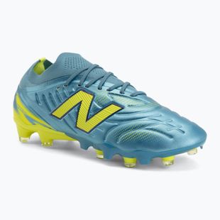 Focicipők New Balance Tekela Pro Low V5 FG metallic blue/alkaline green/Team Navy