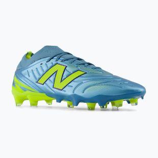 Focicipők New Balance Tekela Pro Low V5 FG metallic blue/alkaline green/Team Navy