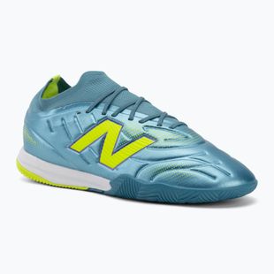 Focicipők New Balance Tekela Team Low V5 IN metallic blue/alkaline green/team navy