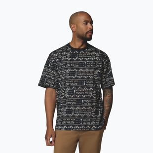 Férfi póló Columbia CSC Heavyweight Printed Tee black/horizons