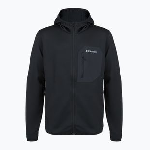 Férfi túrafelső Columbia Tall Heights Hdd Grid Fleece Full Zip black