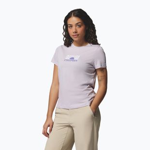 Női póló Columbia Ruby Springs Graphic Fitted lavender pearl/brandrise