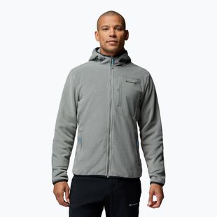 Férfi polár pulóver Columbia Pacific Arch 200 Hooded FZ Fleece Sedona Sage
