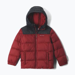 Gyerek bélelt kabát Columbia Puffect Hooded Red Oxide/Black