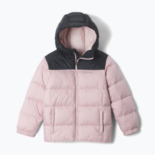 Gyerek bélelt kabát Columbia Puffect Hooded Mineral Pink/Black