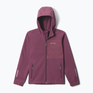 Gyerek softshell dzseki Columbia Ascender Hooded Softshell antique mauve