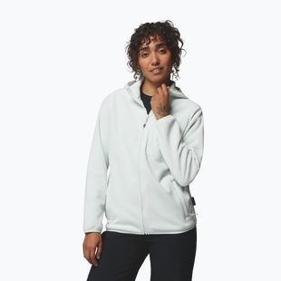 Női polár pulóver Columbia Pacific Arch 200 Hooded Full Zip Fleece tea light