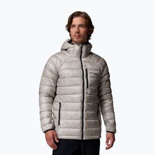 Férfi pehelykabát Columbia Arctic Crest Down Hooded flint grey