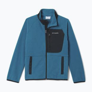 Gyerek polár pulóver Columbia Fast Trek V Full Zip phoenix blue/black