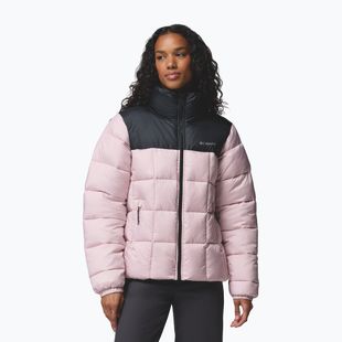 Női bélelt kabát Columbia Puffect III Full Zip mineral pink/black