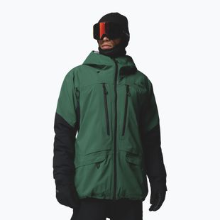 Férfi síkabát Columbia Platinum Peak Insulated rain forest/black